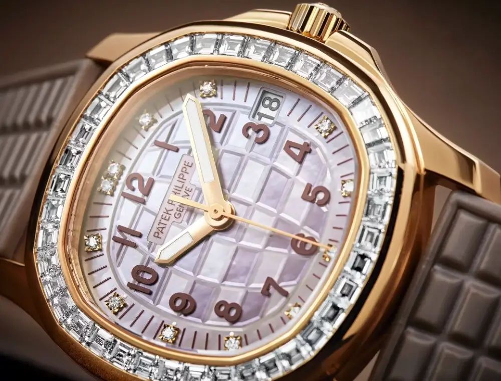 Diamond-set Patek Philippe watch